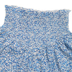 European And American Summer Smocking Slim Fit Floral Short Skirt