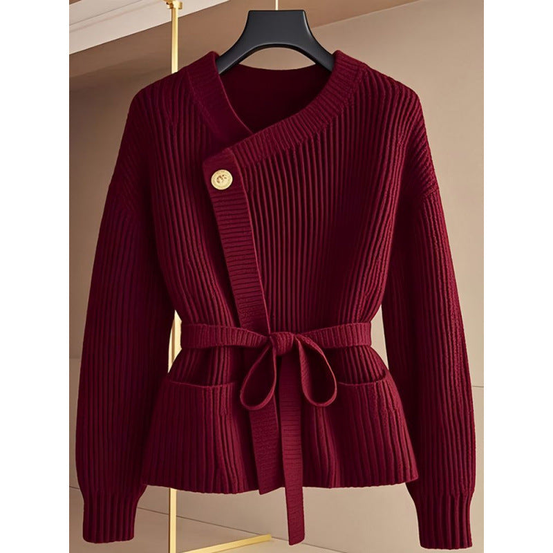 Red Design Sense Birthday Year Sweater