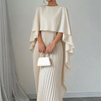 Women's Loose Batwing Sleeve Dress Fashion Casual Mid-Length Summer Dresses