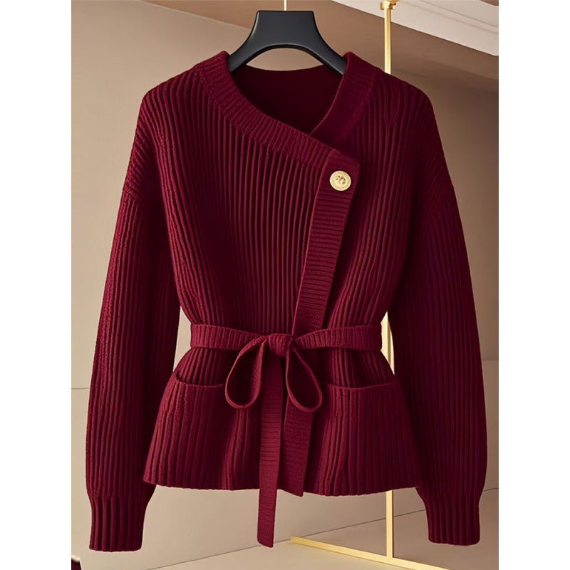 Red Design Sense Birthday Year Sweater